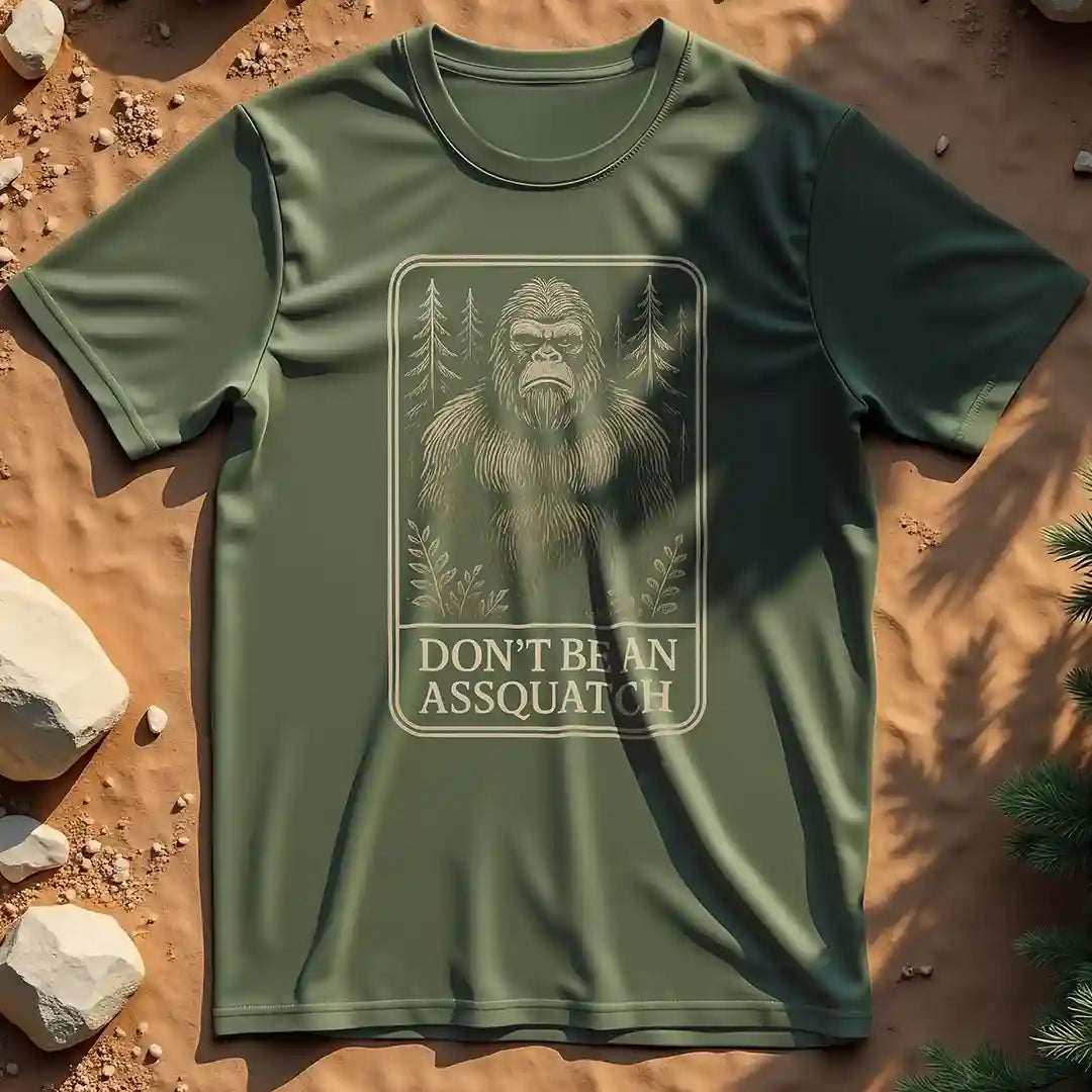 Don't be an Assquatch t-shirt