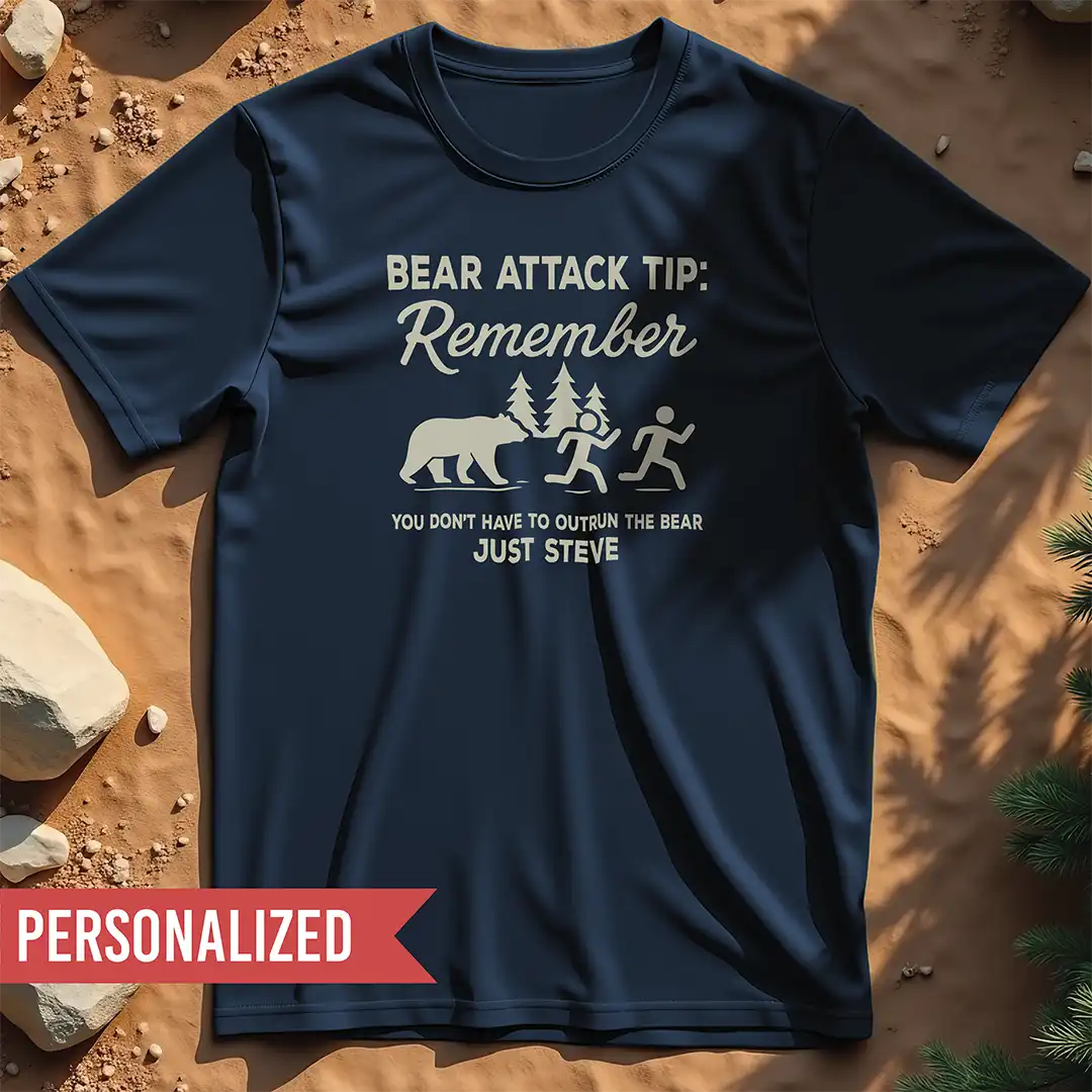 Bear attack tip no 2 t-shirt