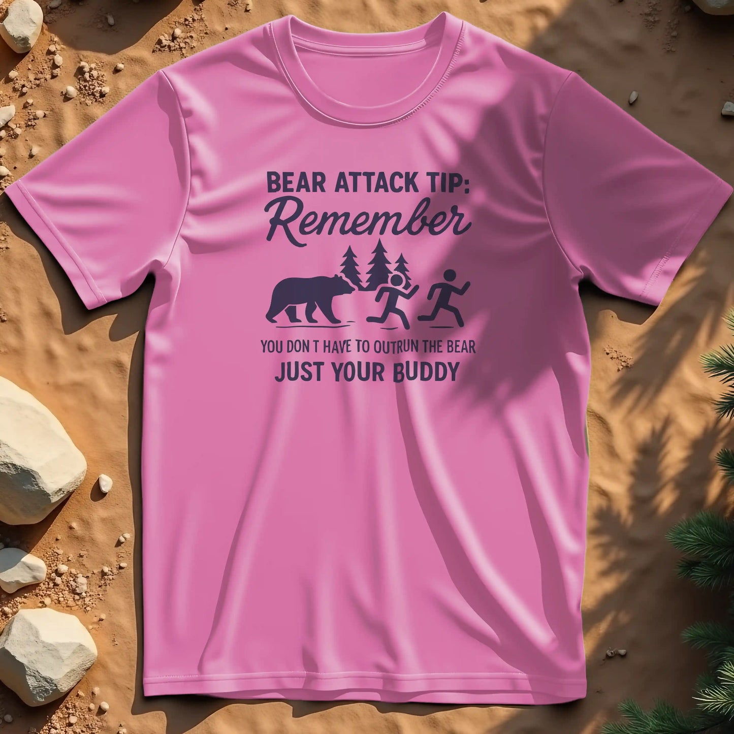 Bear attack tip no 2 t-shirt