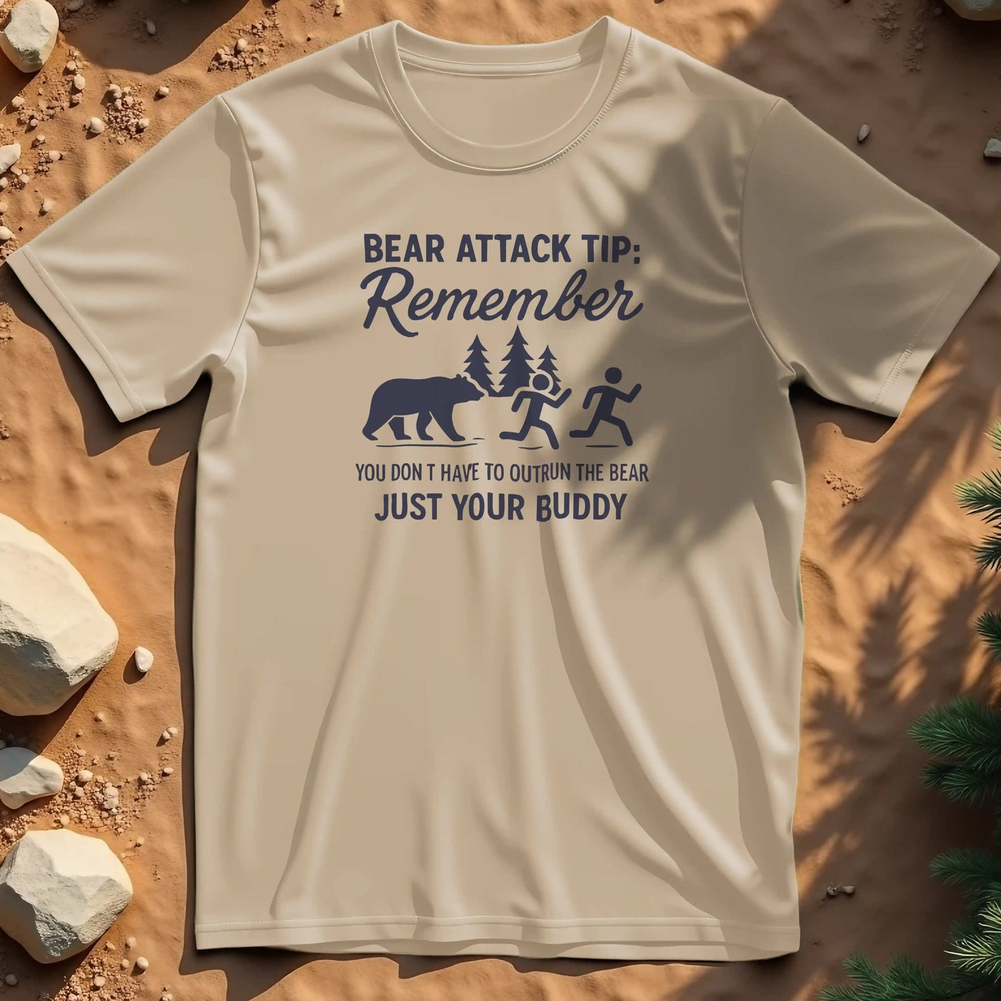 Bear attack tip no 2 t-shirt