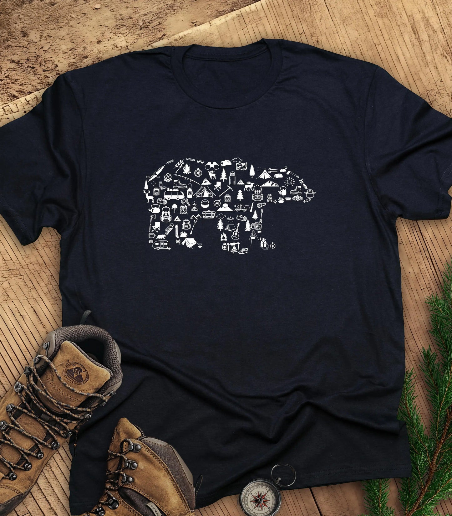Bear Full of Adventure t-shirt