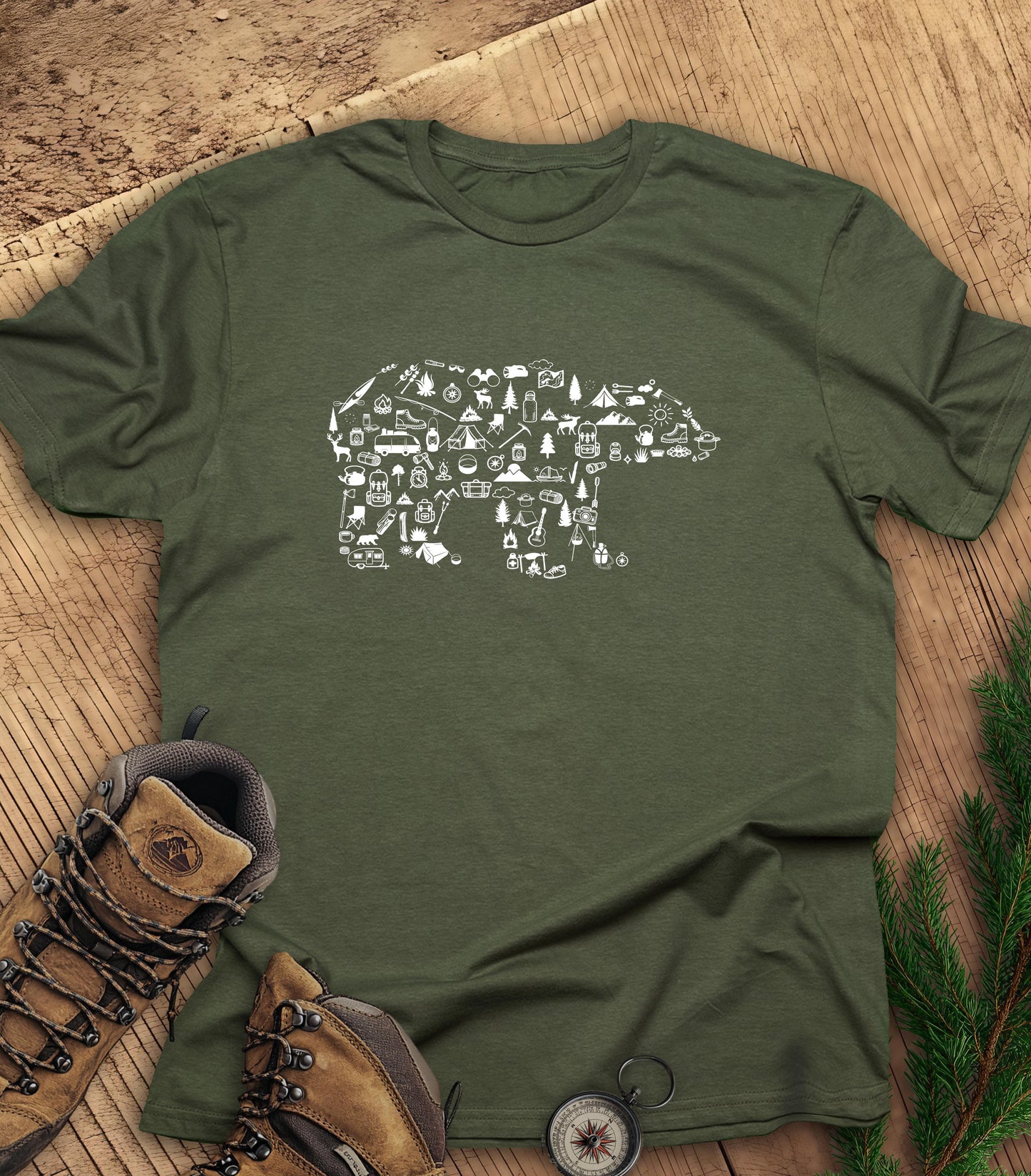 Bear Full of Adventure t-shirt