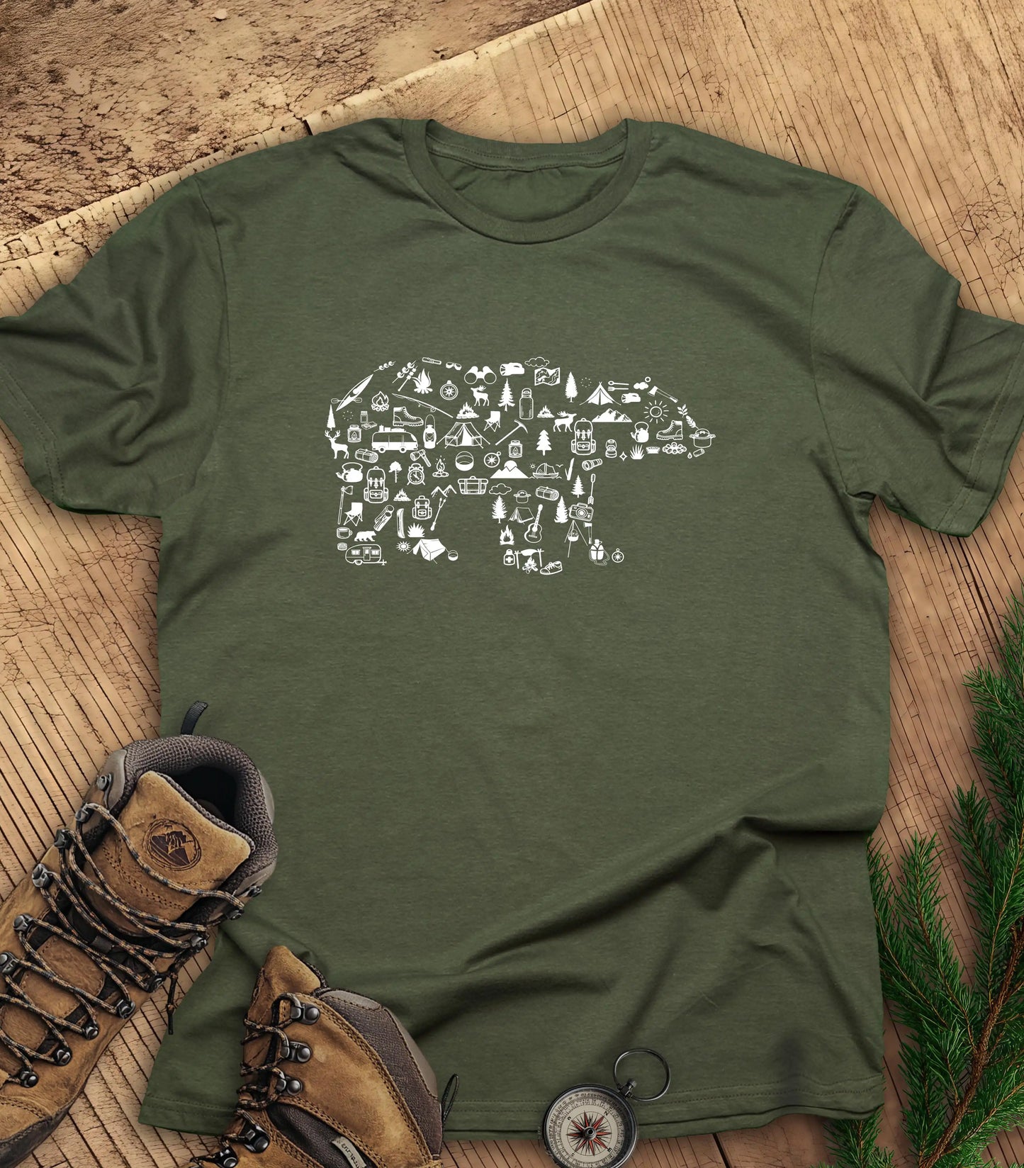 Bear Full of Adventure t-shirt