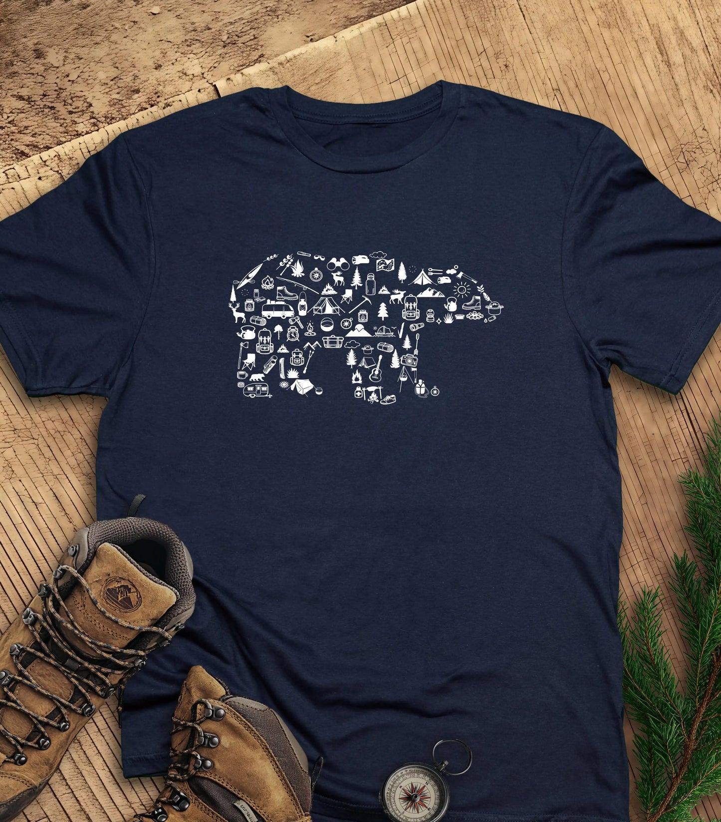 Bear Full of Adventure t-shirt