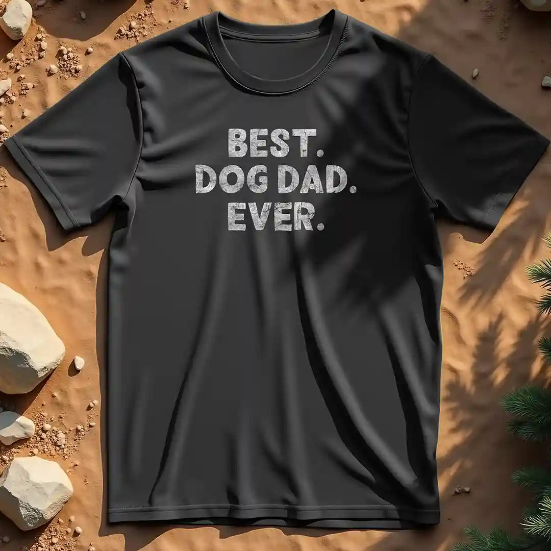 Best dog dad t-shirt