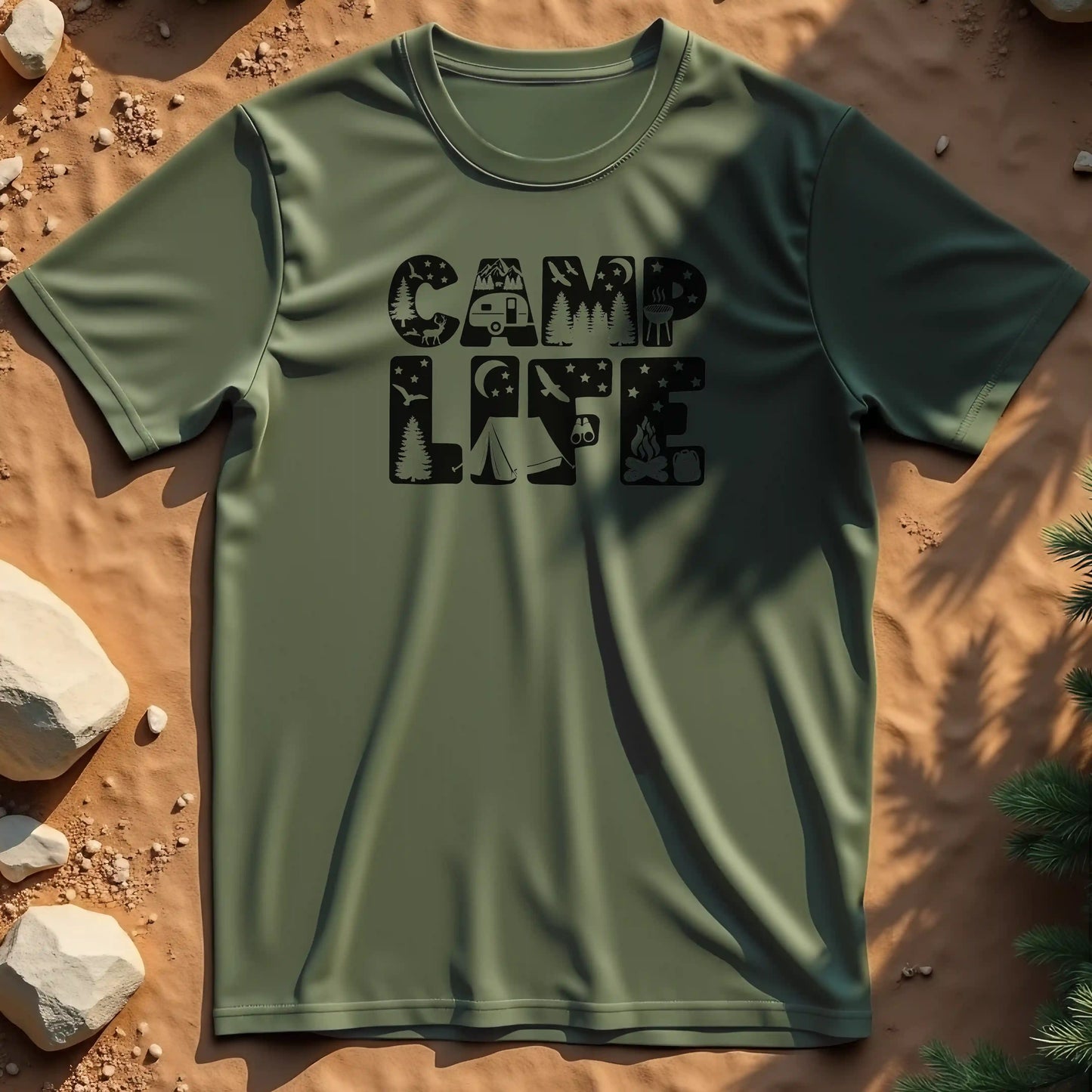 Camp life t-shirt