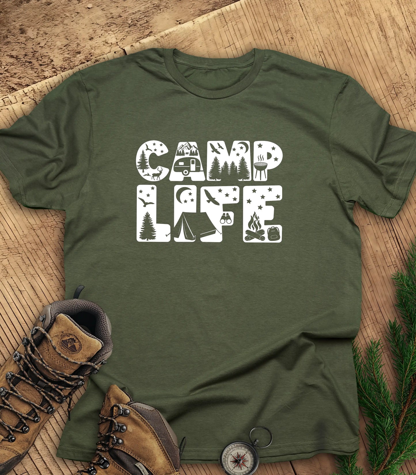 Camp life t-shirt