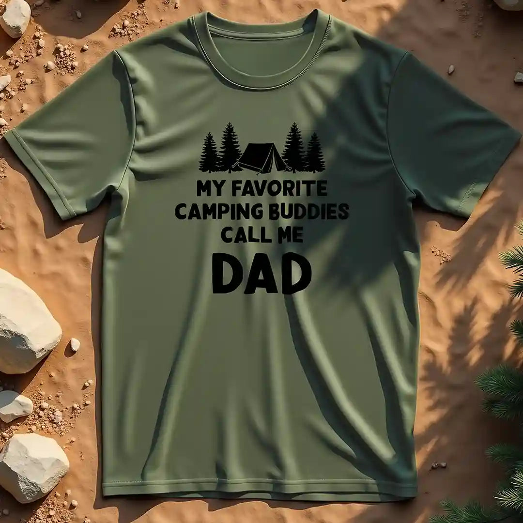 Favorite camping buddies t-shirt