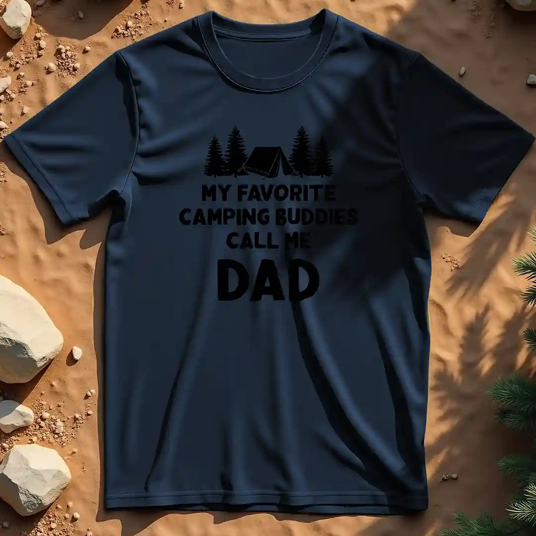 Favorite camping buddies t-shirt