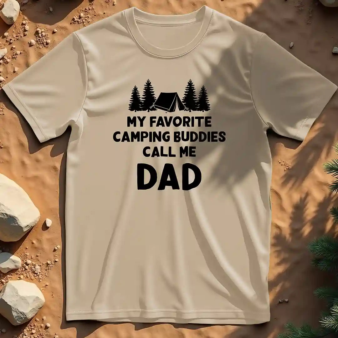 Favorite camping buddies t-shirt
