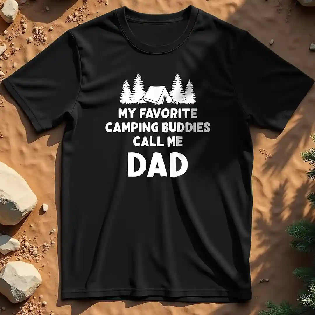 Favorite camping buddies t-shirt