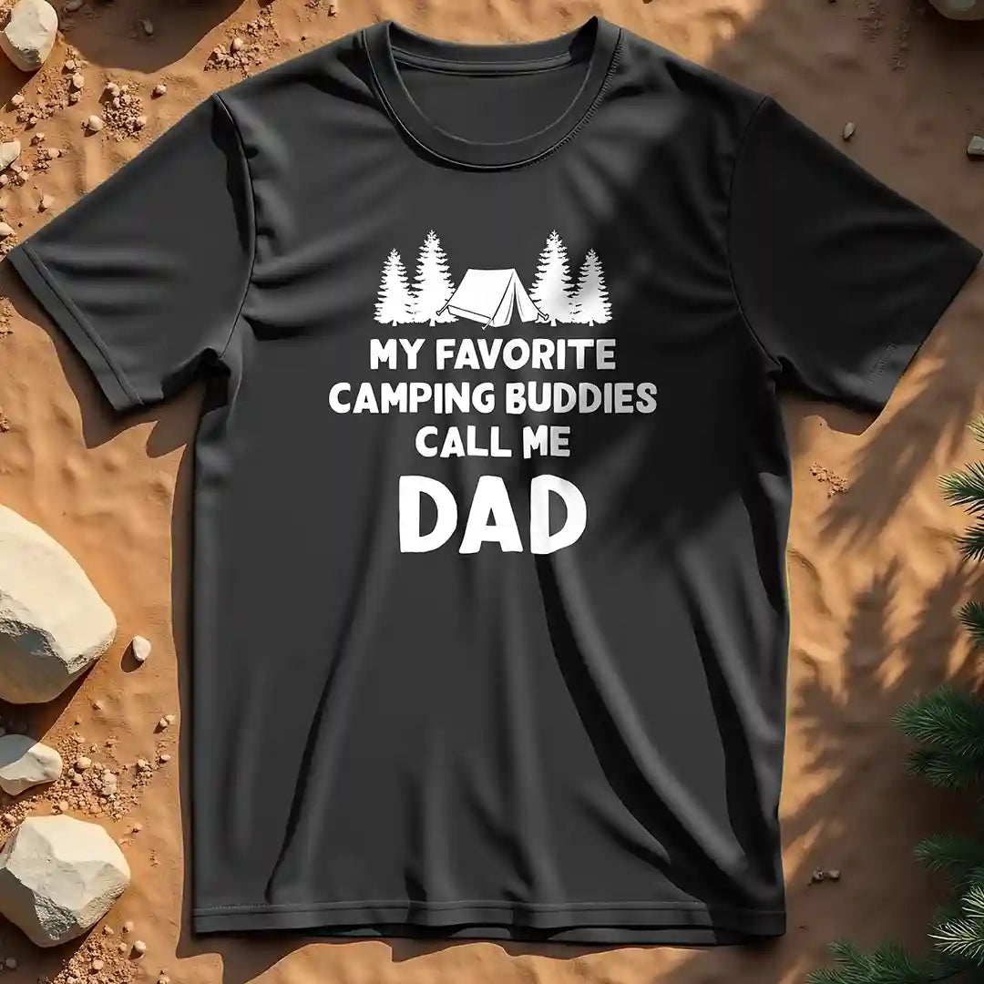 Favorite camping buddies t-shirt