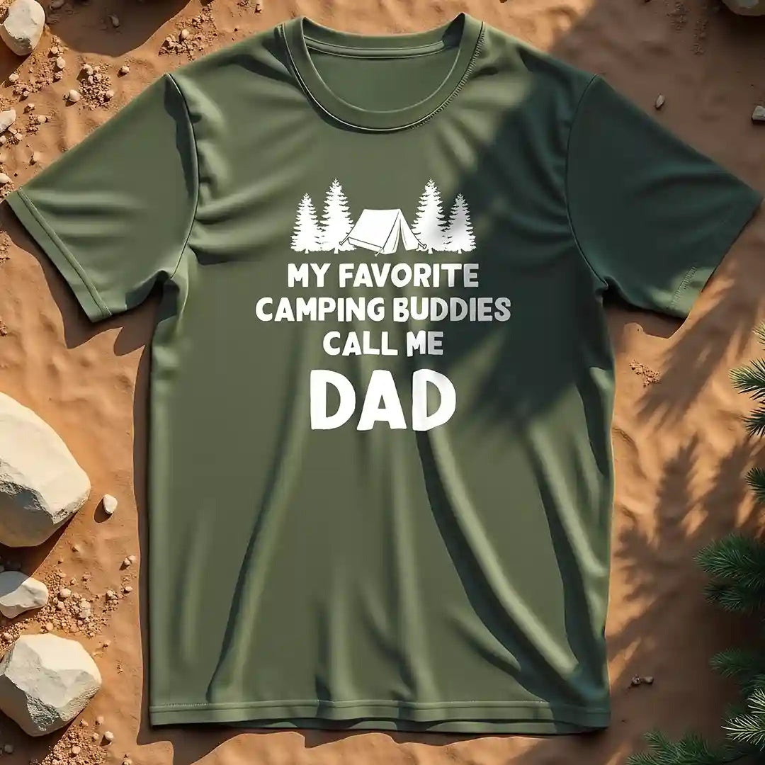 Favorite camping buddies t-shirt