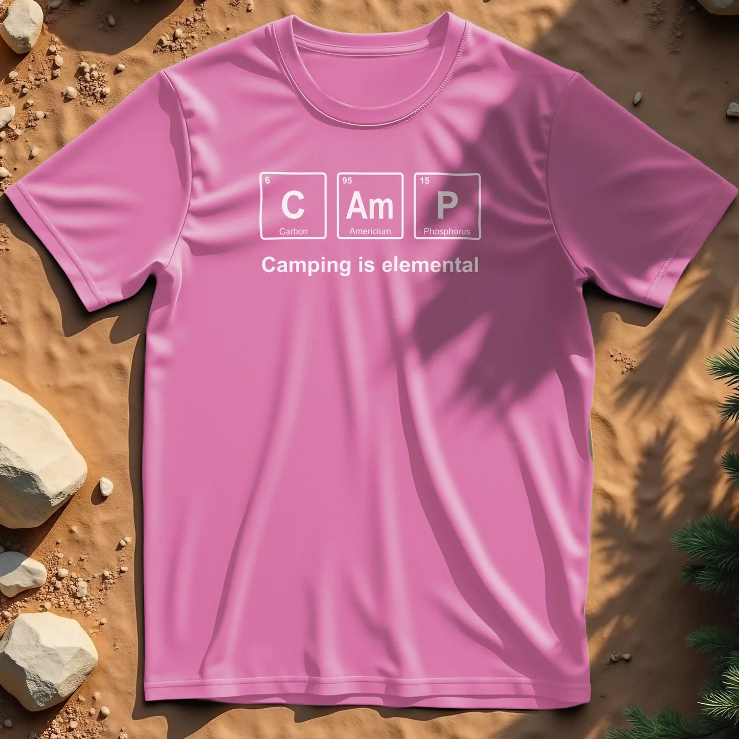 Camping is Elemental t-shirt