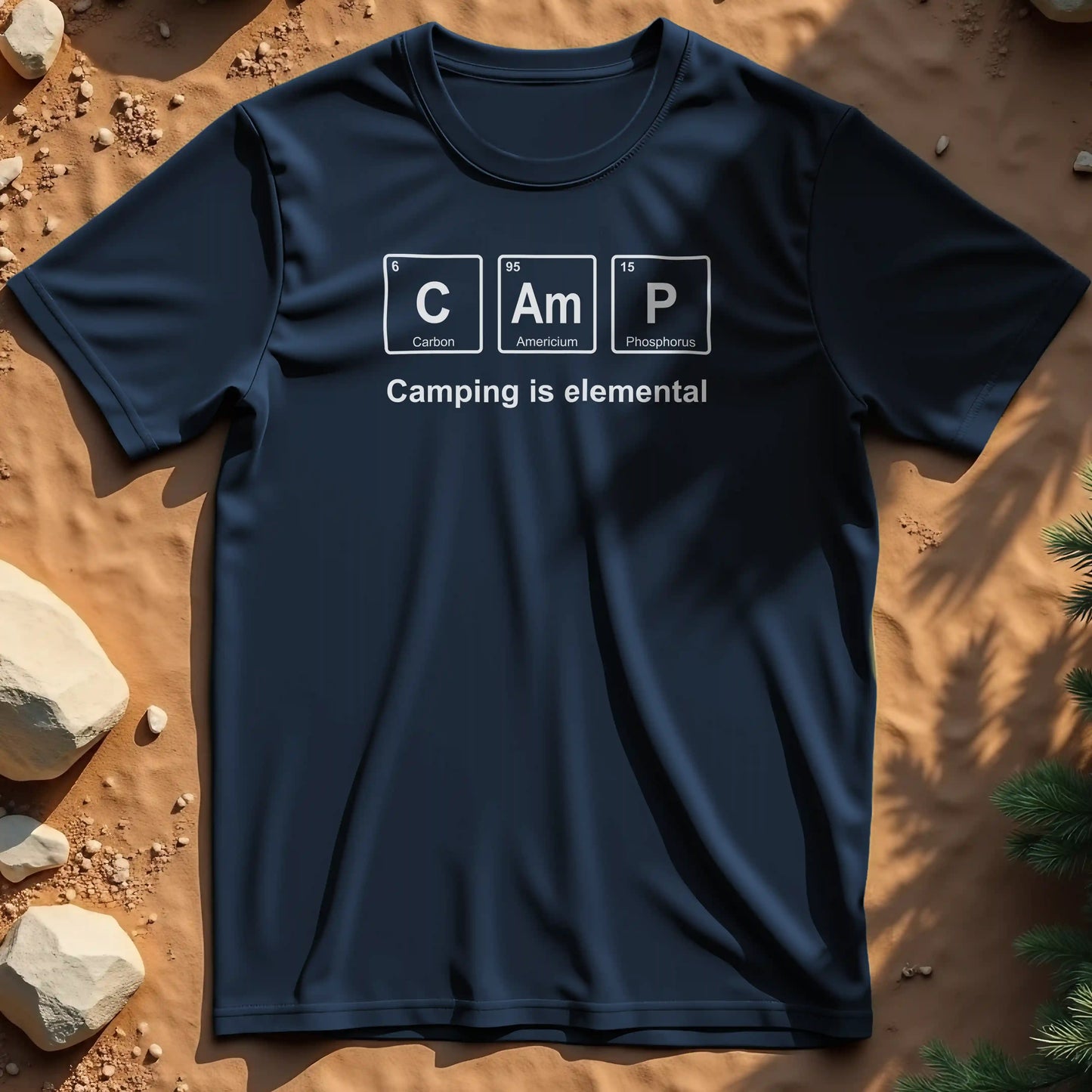 Camping is Elemental t-shirt