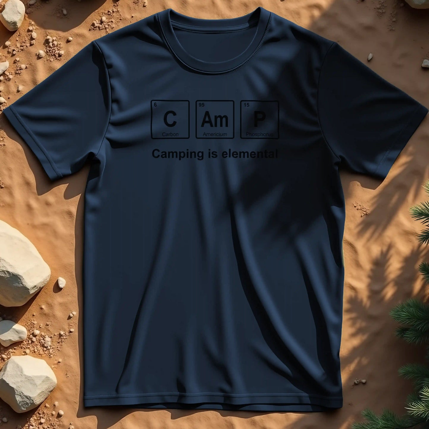 Camping is Elemental t-shirt