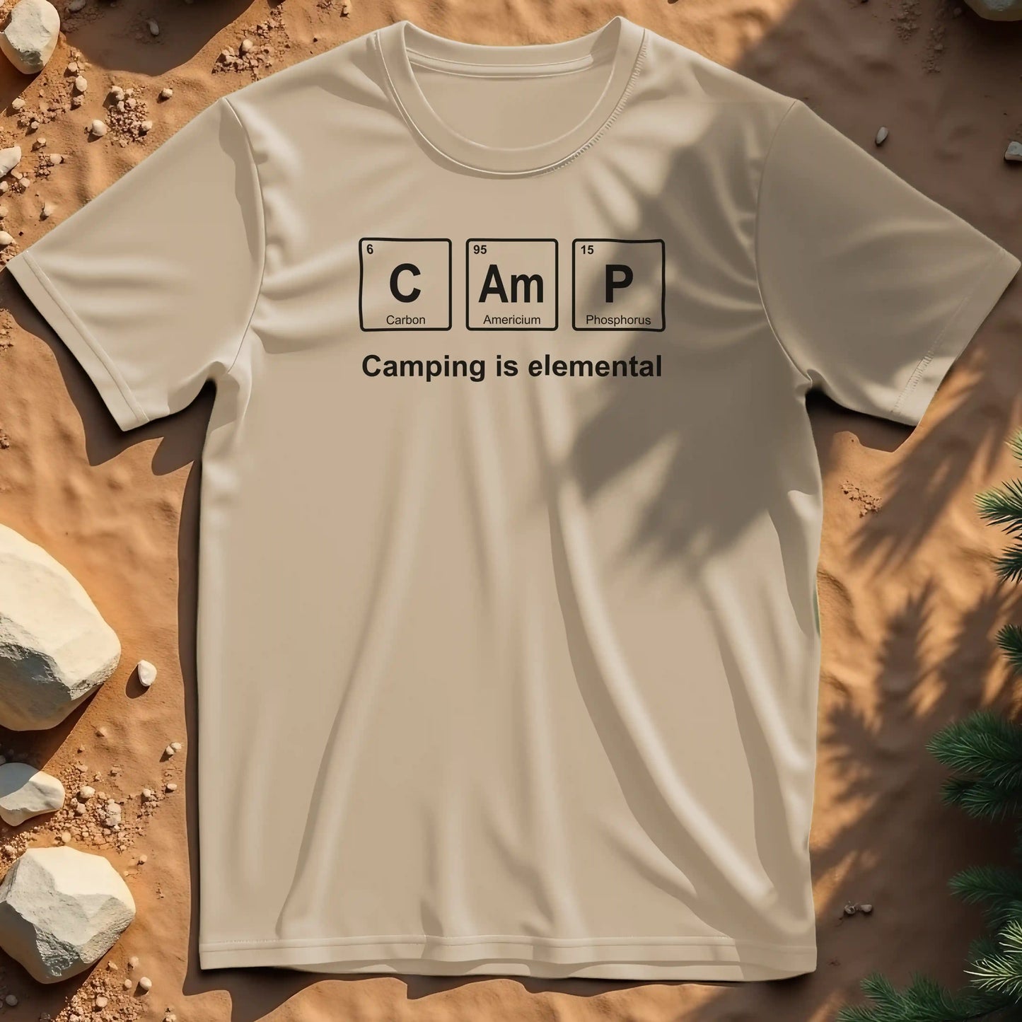 Camping is Elemental t-shirt