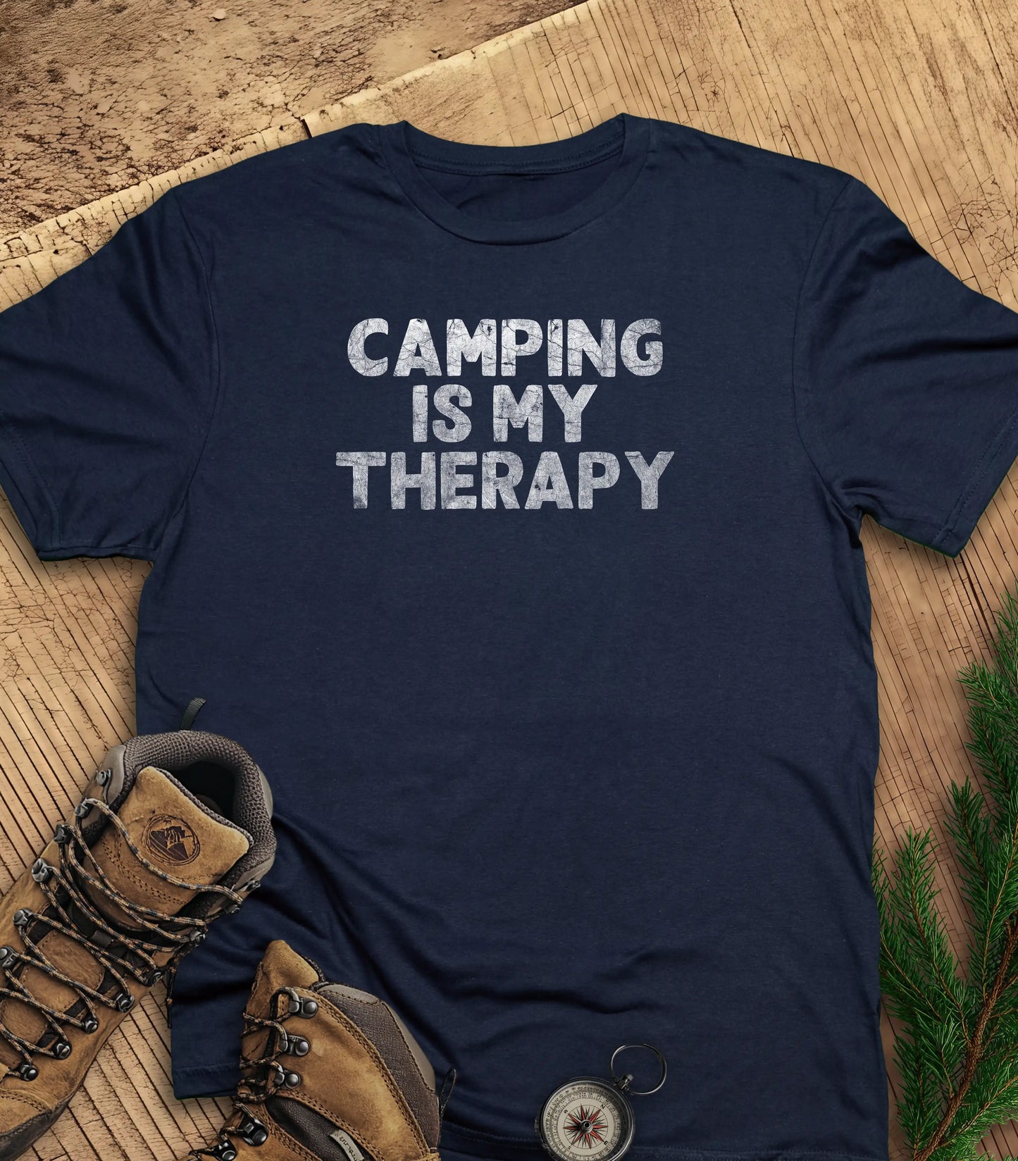 Camping is My Therapy t-shirt