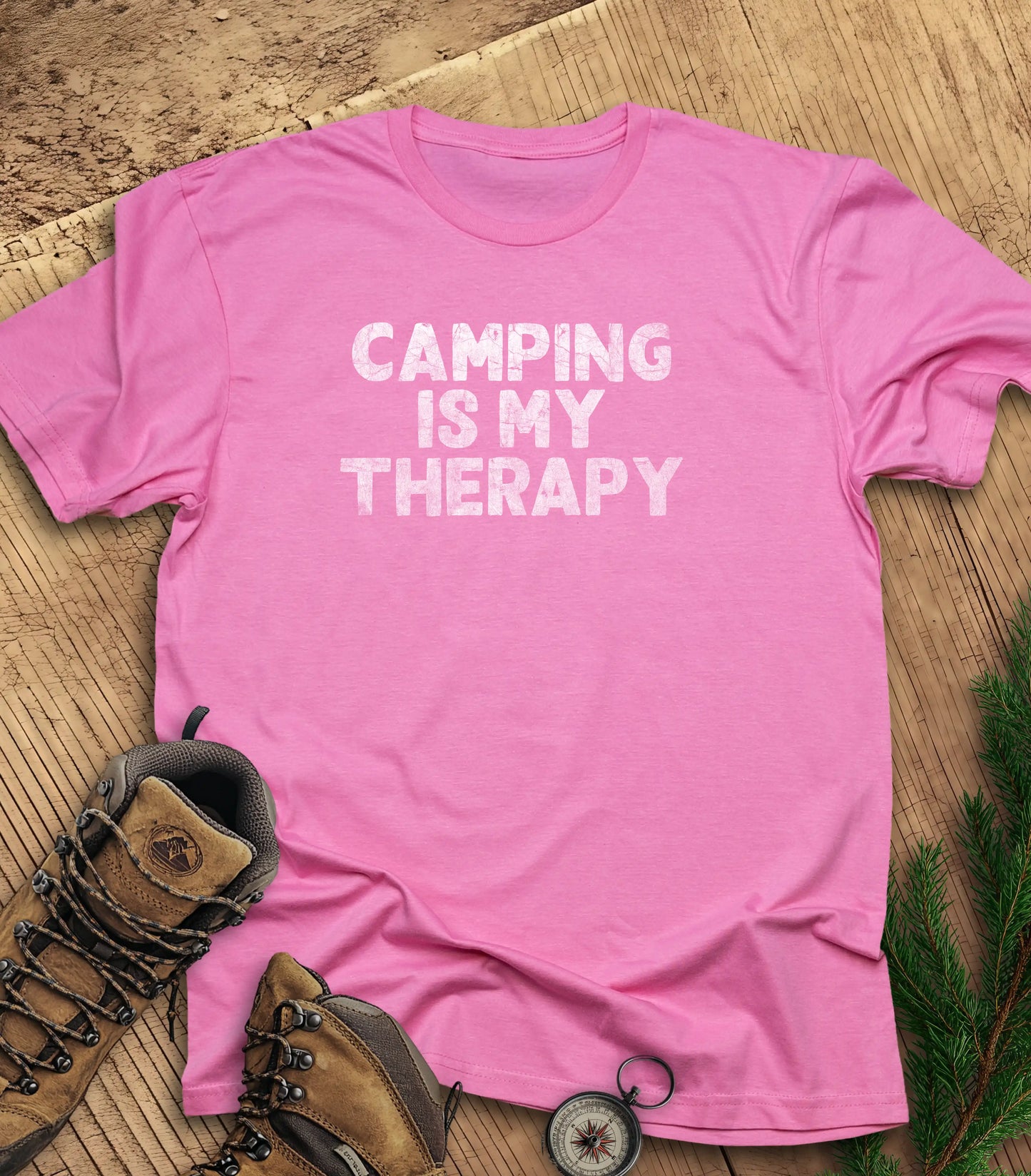 Camping is My Therapy t-shirt