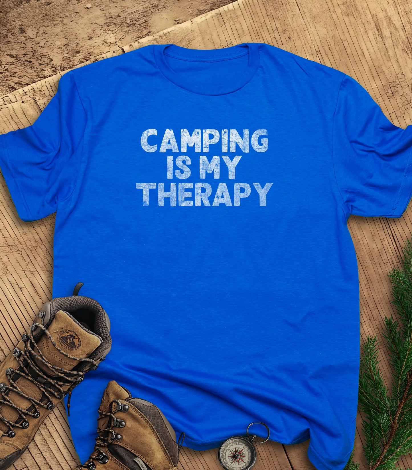 Camping is My Therapy t-shirt