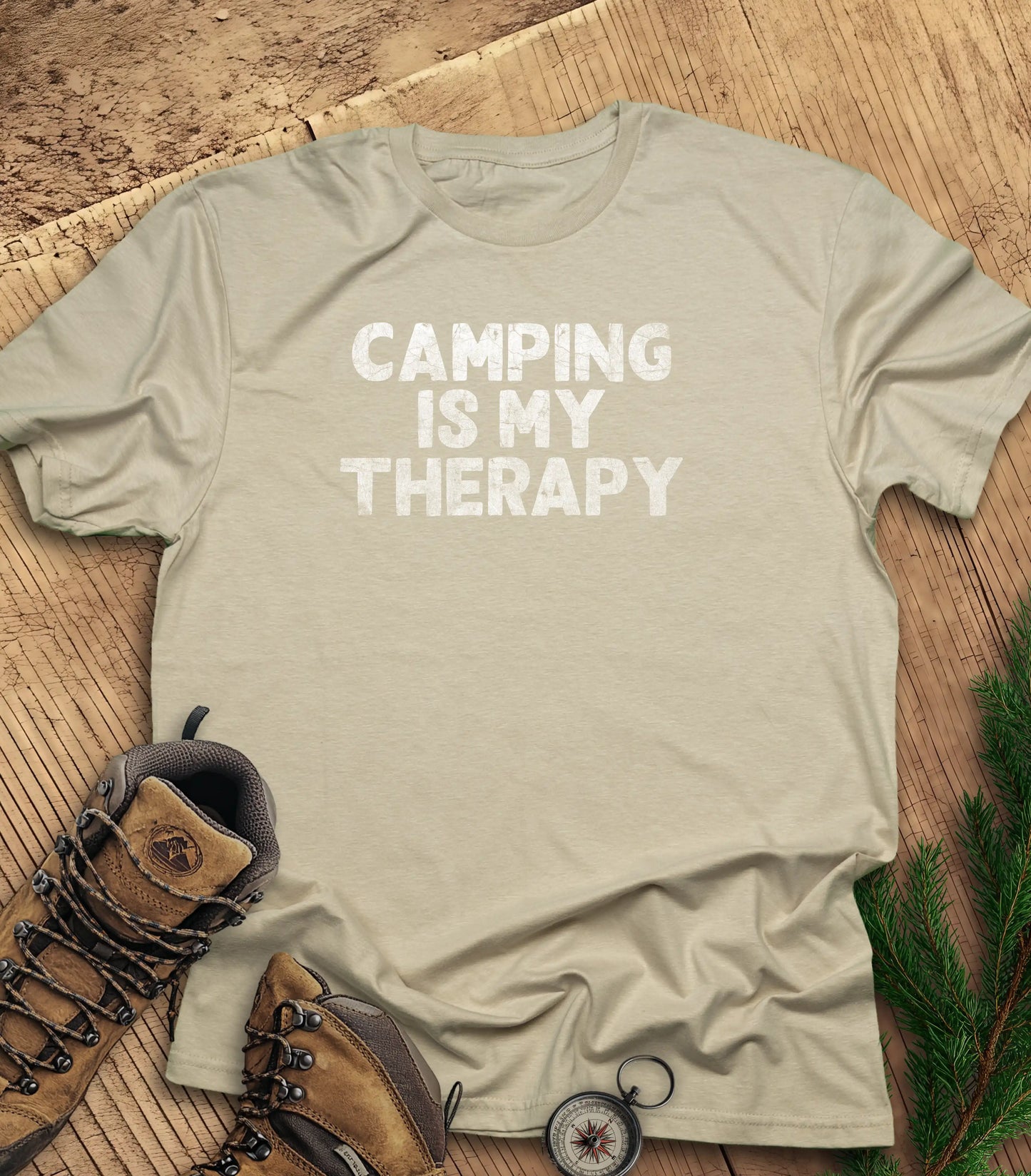 Camping is My Therapy t-shirt