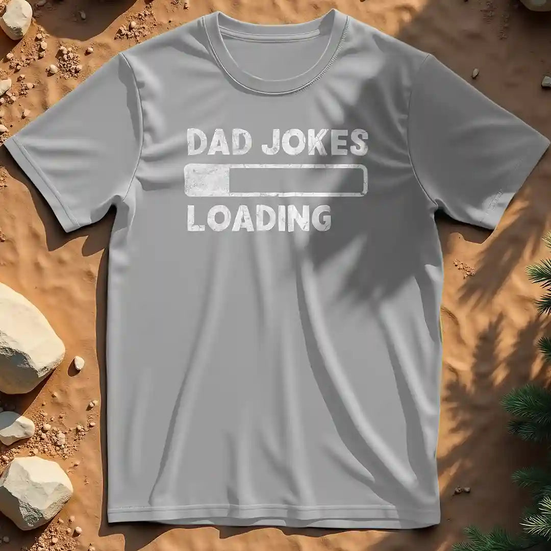 Dad jokes loading t-shirt