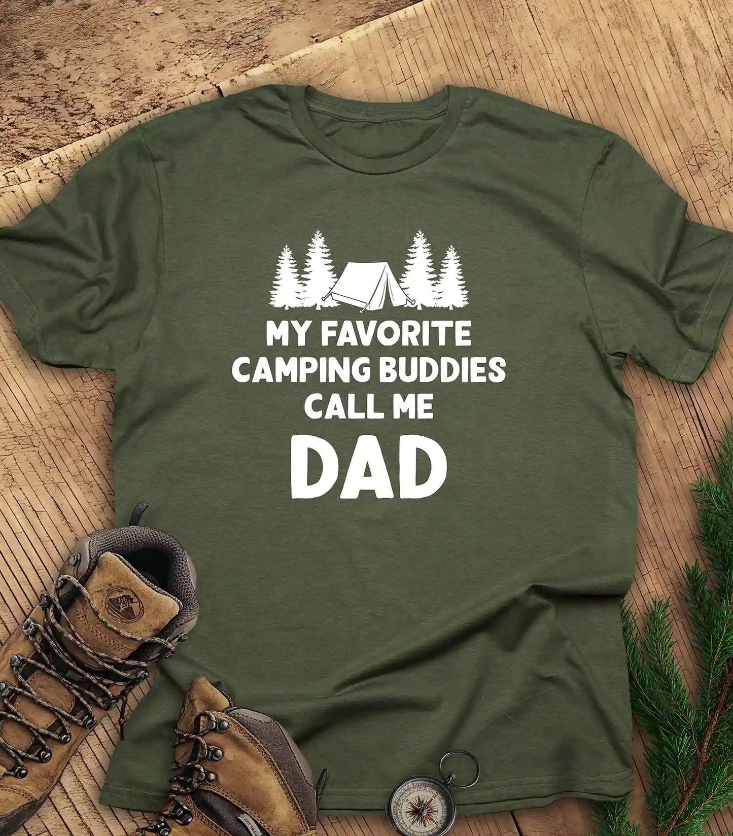 Favorite camping buddies t-shirt