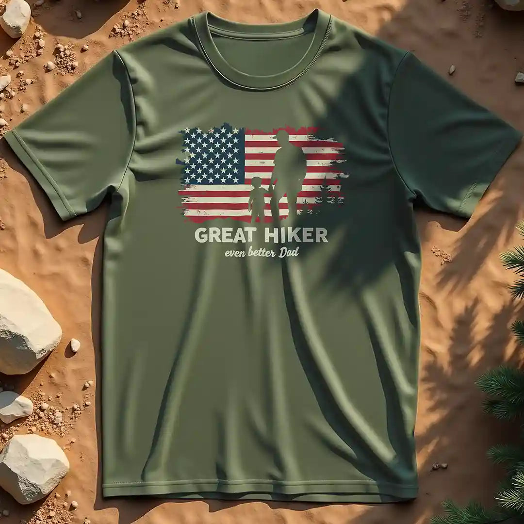 Great hiker t-shirt