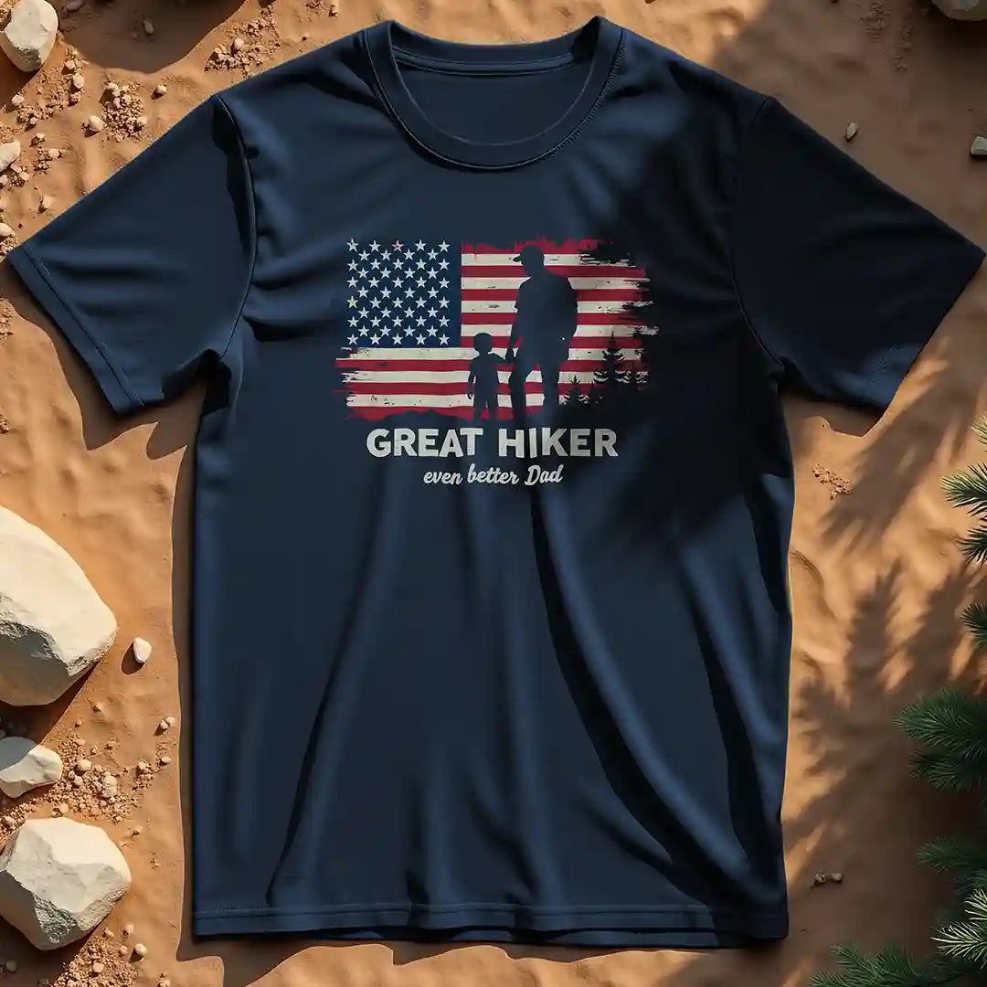Great hiker t-shirt