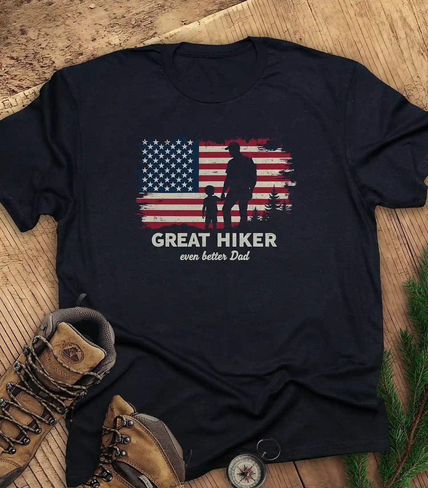 Great hiker t-shirt