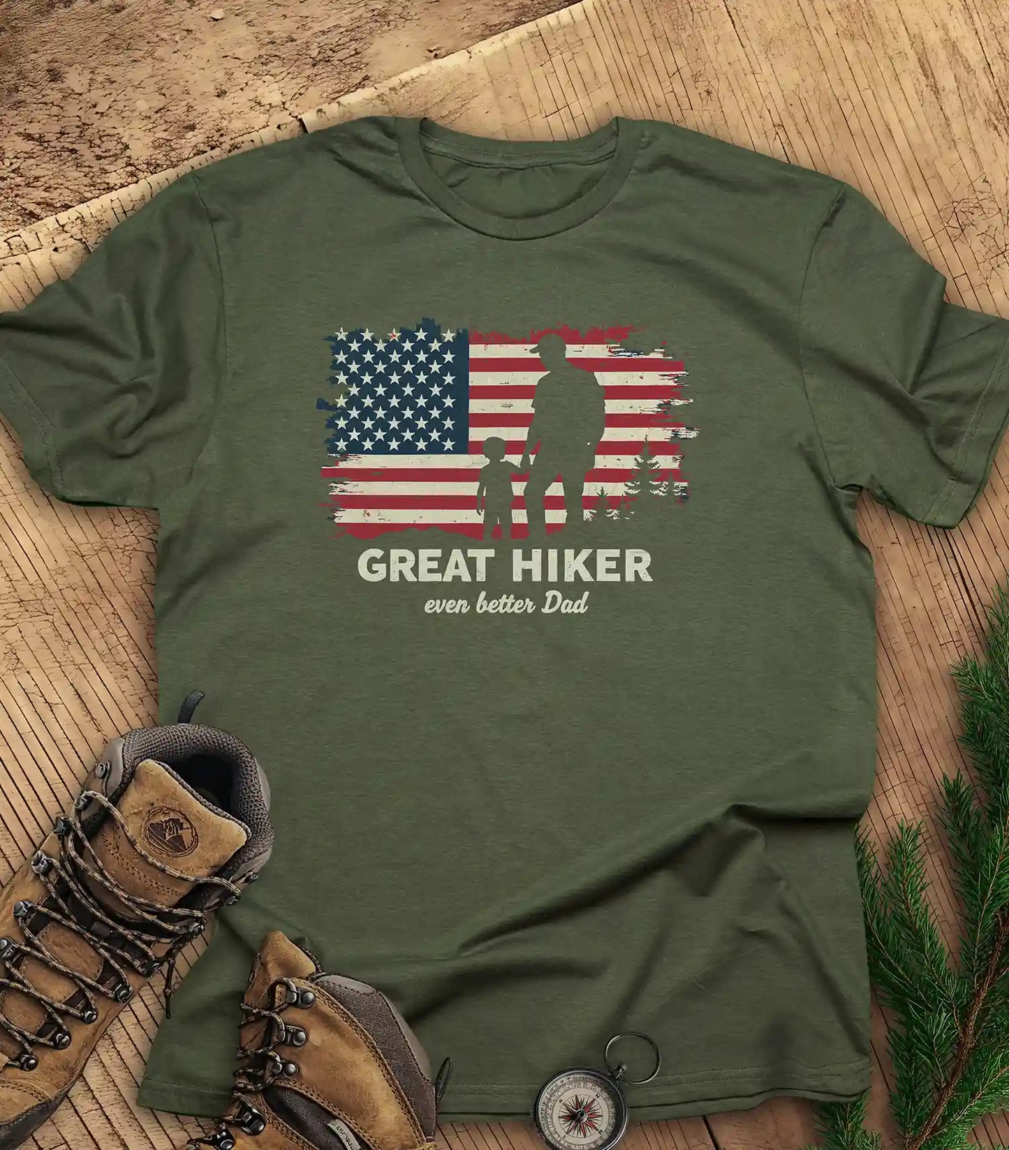 Great hiker t-shirt