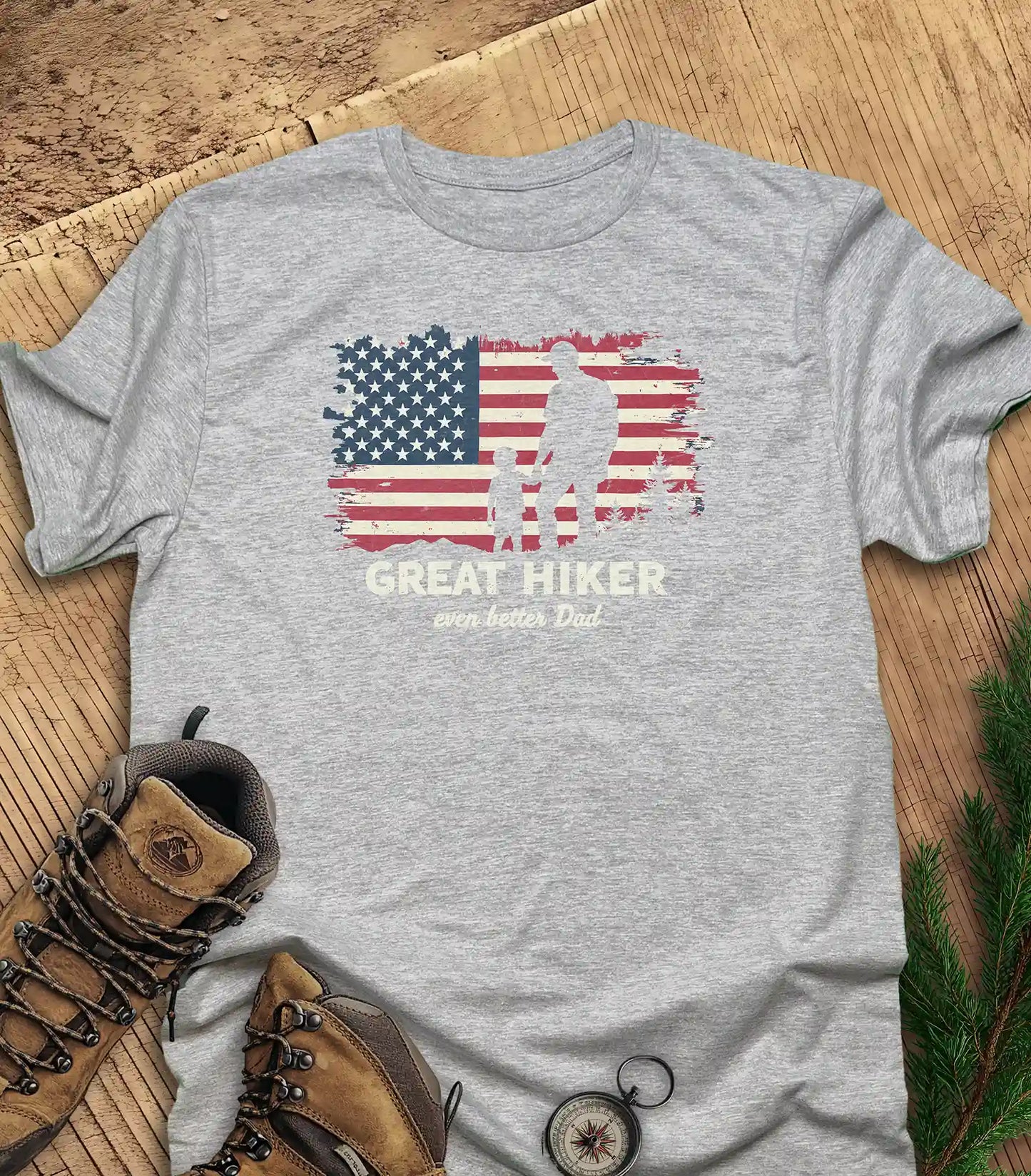 Great hiker t-shirt