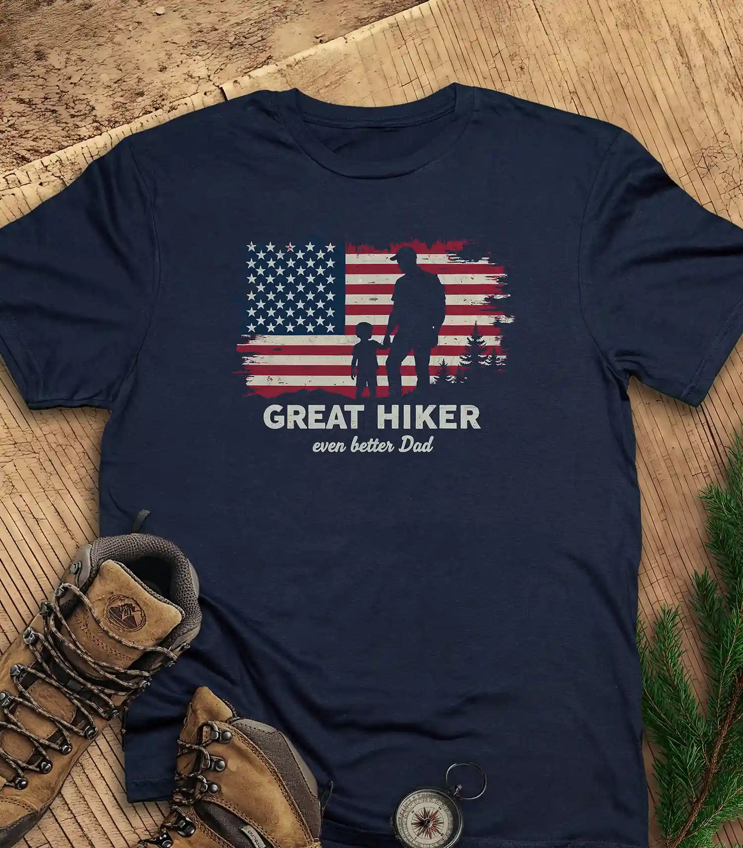 Great hiker t-shirt