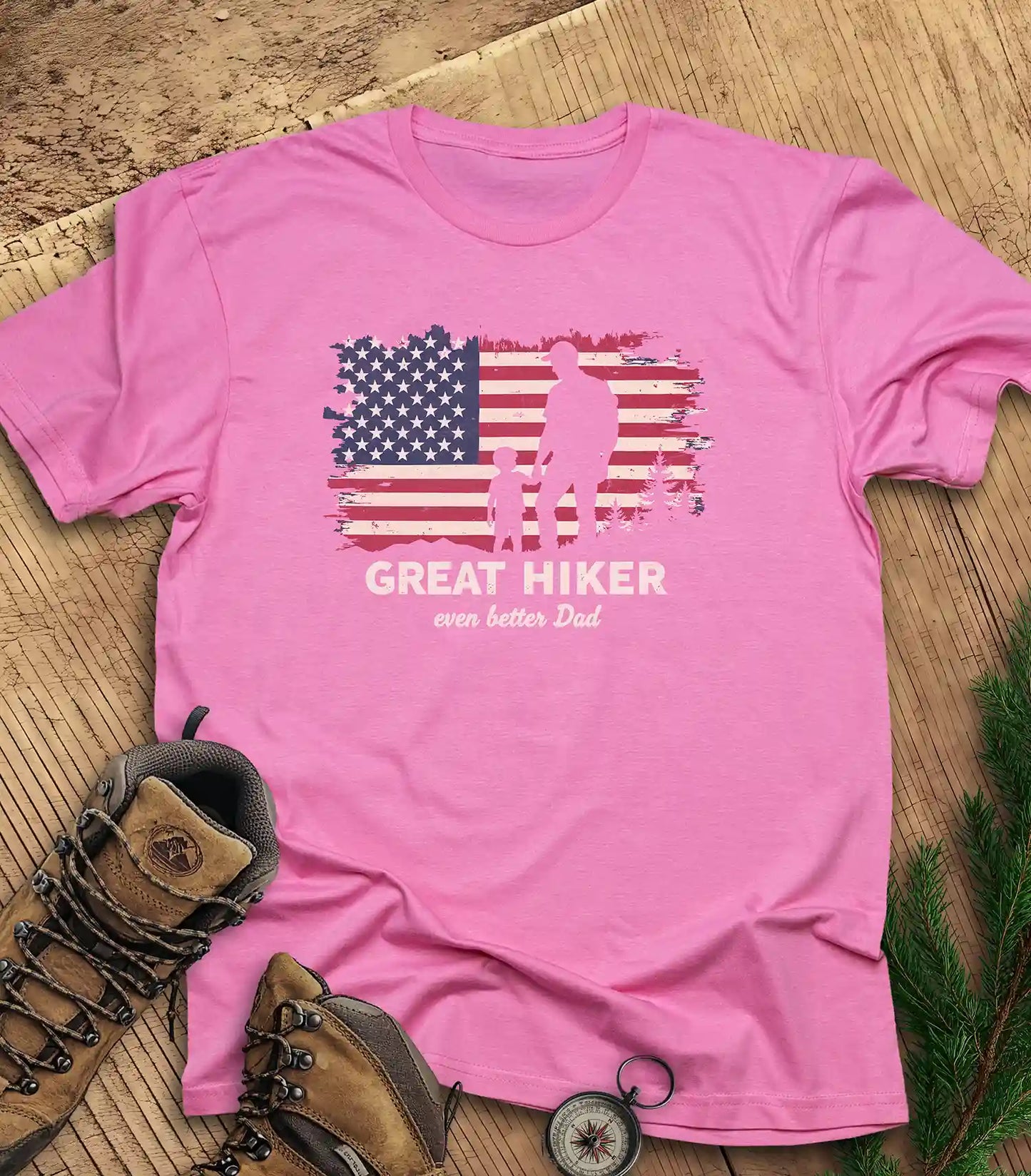 Great hiker t-shirt