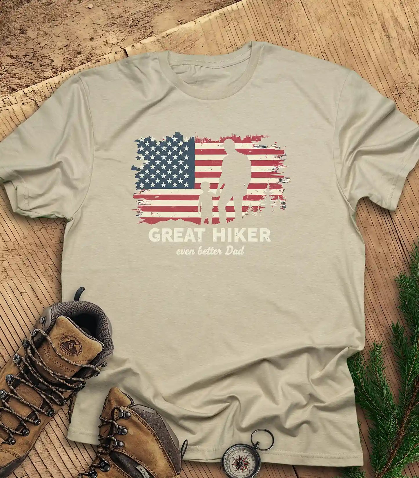 Great hiker t-shirt