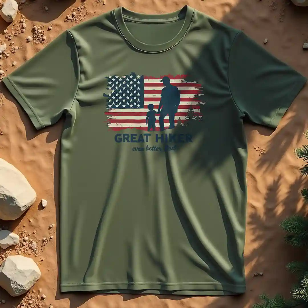 Great hiker t-shirt