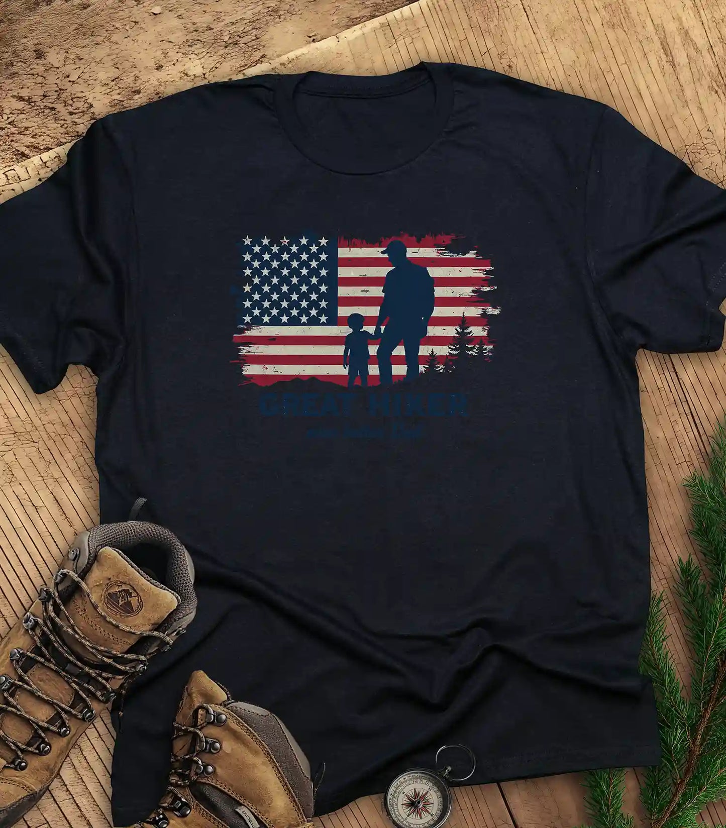 Great hiker t-shirt
