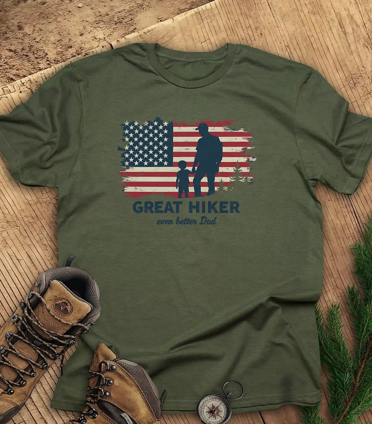 Great hiker t-shirt