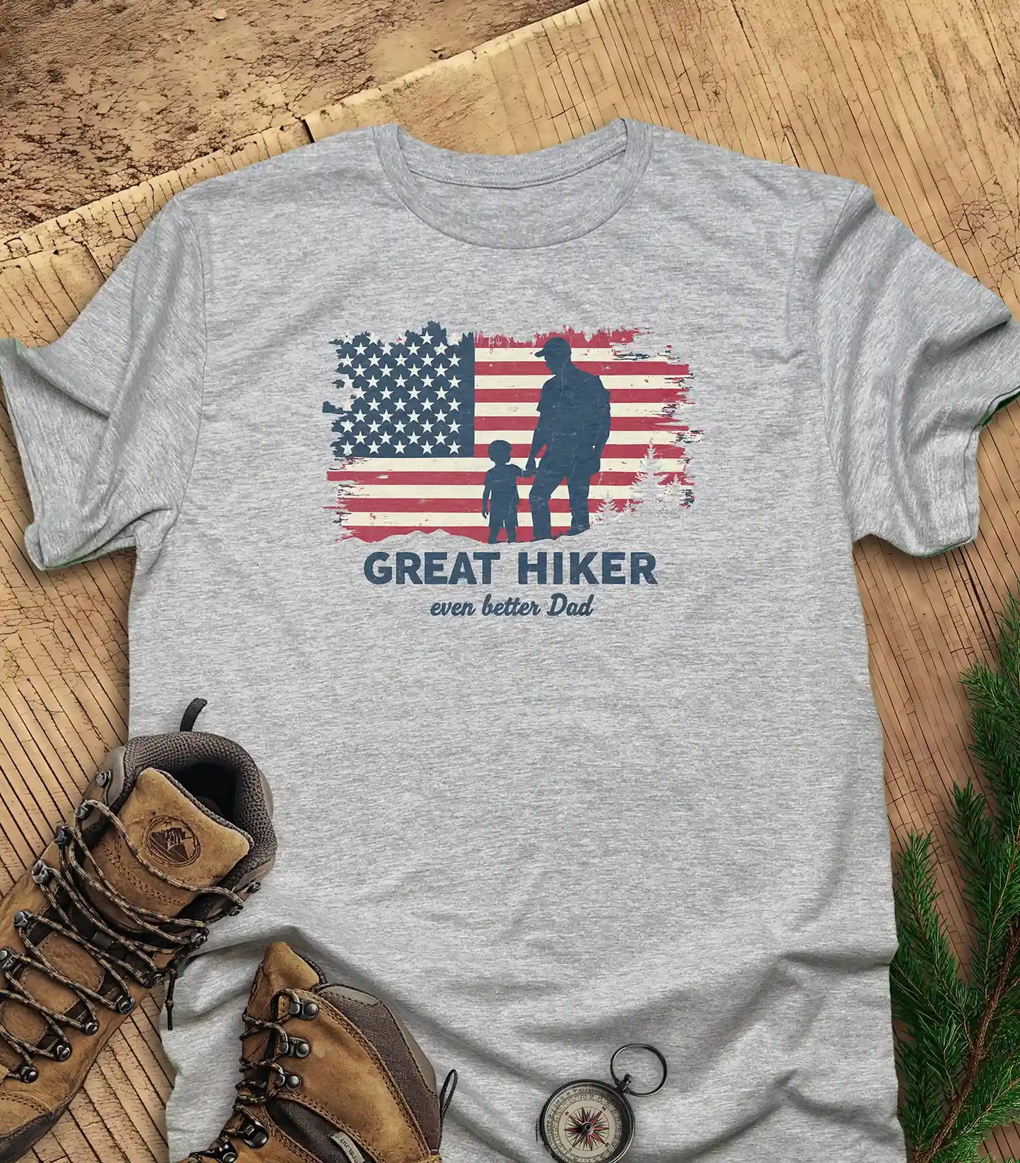 Great hiker t-shirt