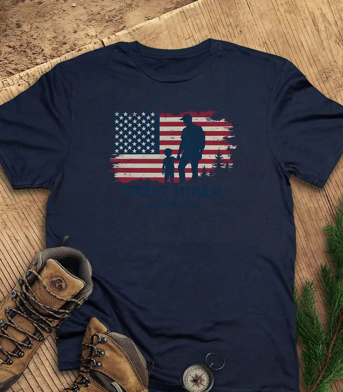 Great hiker t-shirt