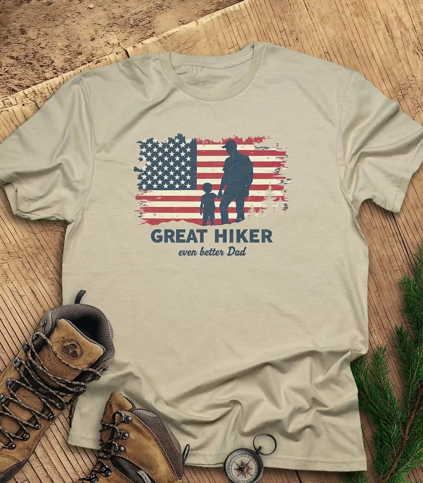 Great hiker t-shirt