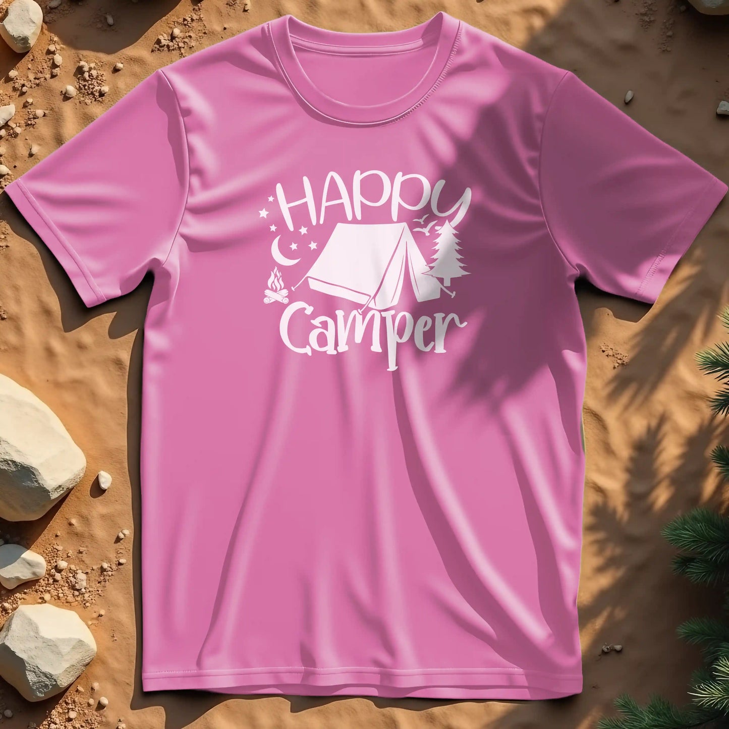 Happy Camper - Tent t-shirt