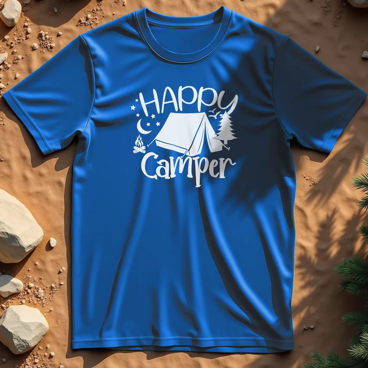 Happy Camper - Tent t-shirt