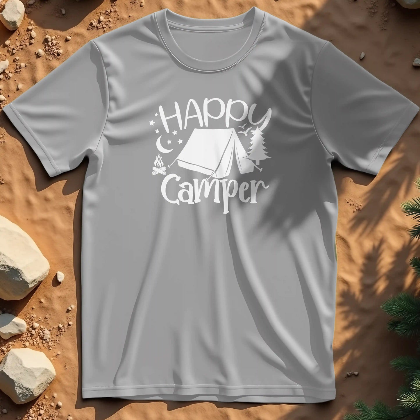 Happy Camper - Tent t-shirt