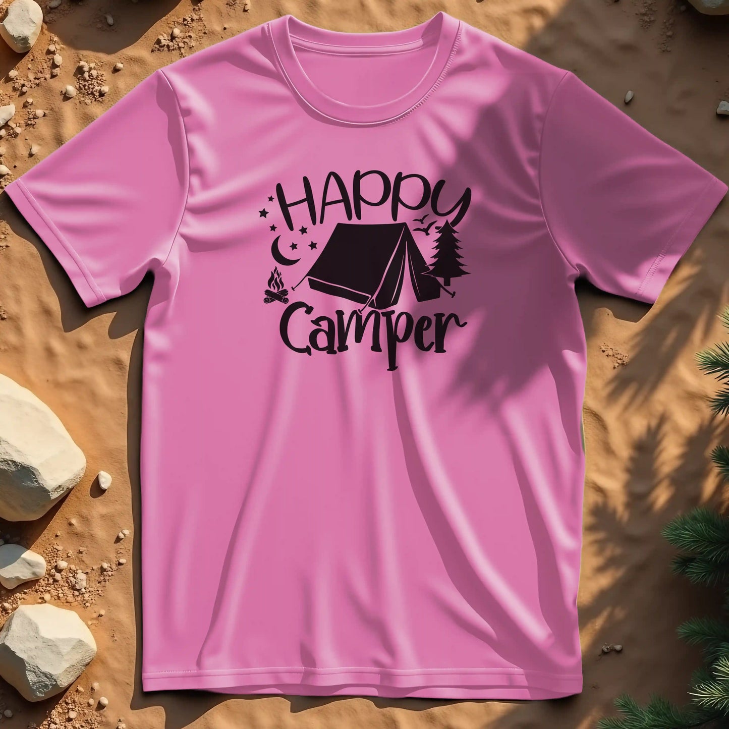 Happy Camper - Tent t-shirt
