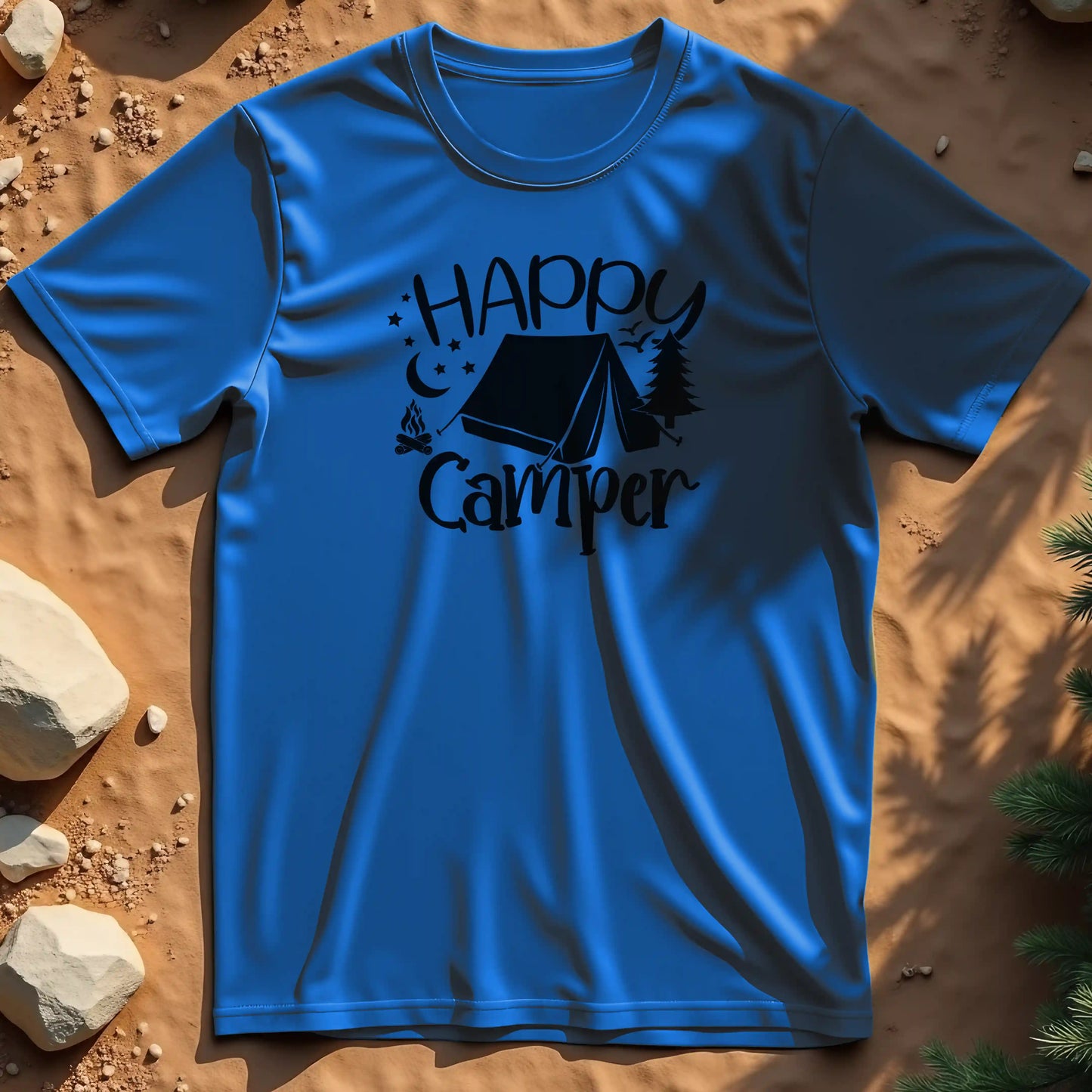 Happy Camper - Tent t-shirt