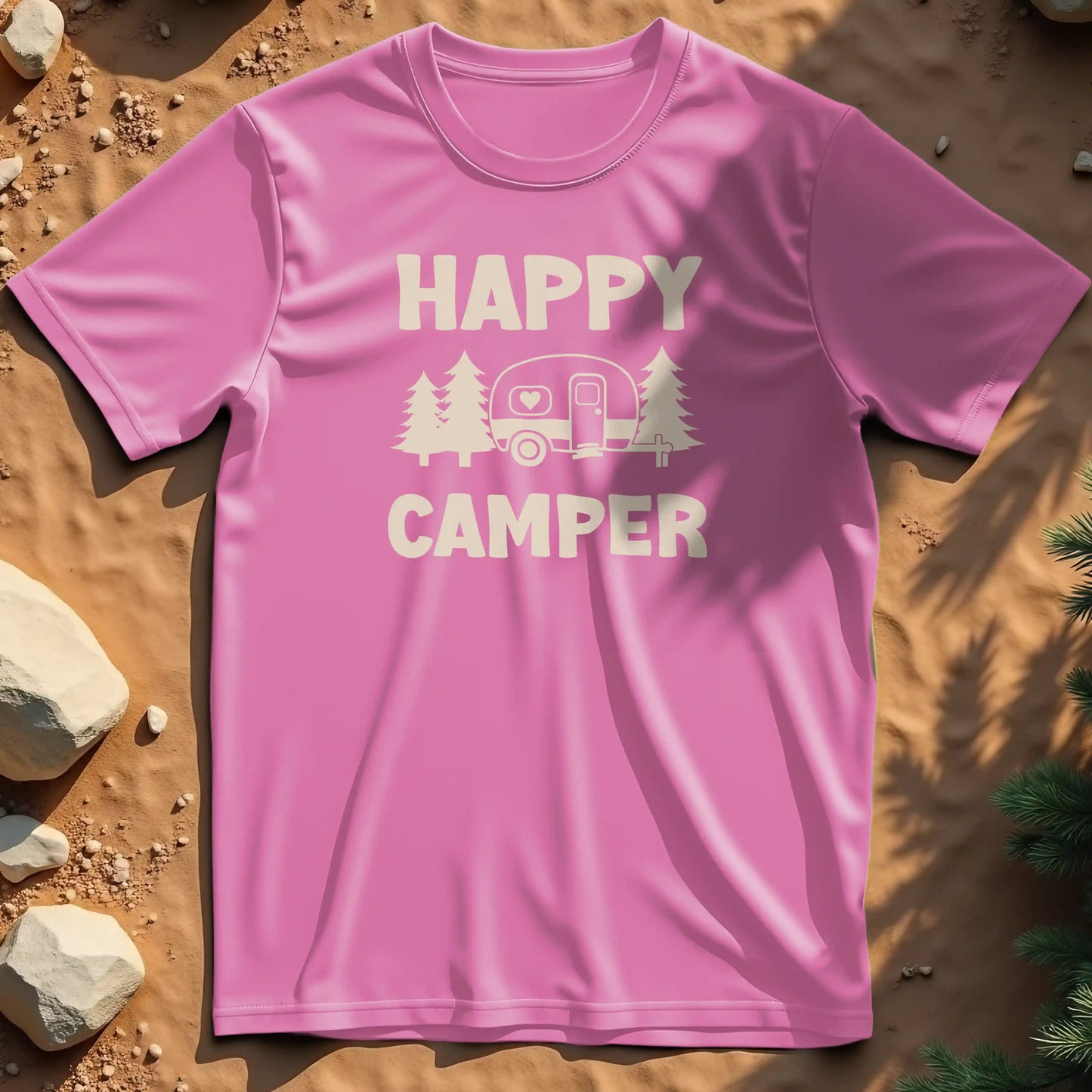Happy camper - caravan t-shirt