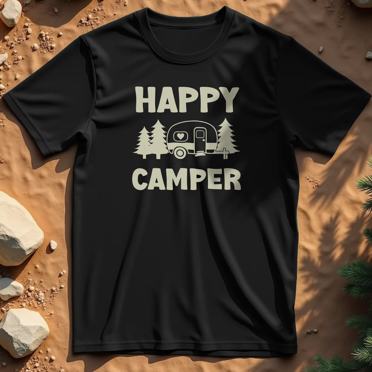 Happy camper - caravan t-shirt