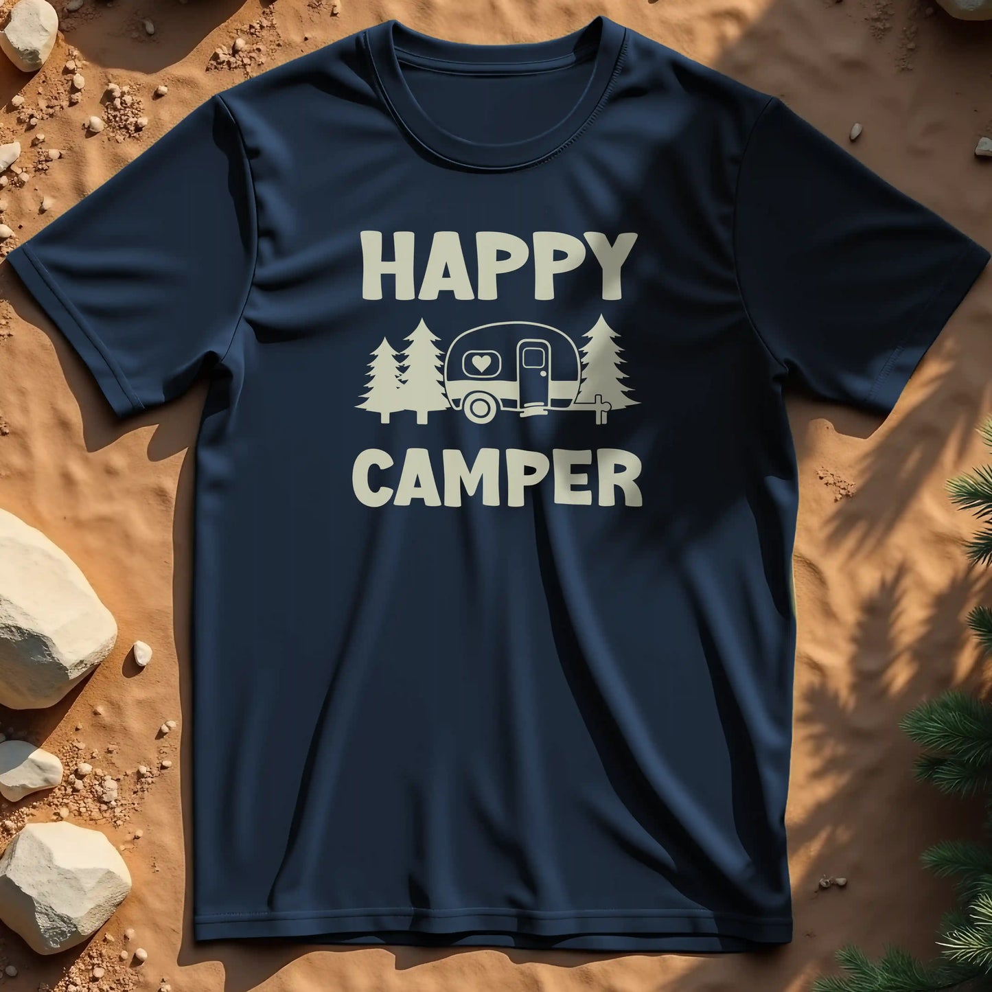 Happy camper - caravan t-shirt