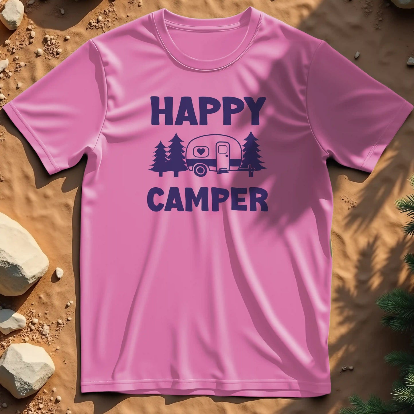 Happy camper - caravan t-shirt